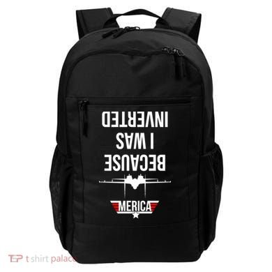 Because I Was Inverted Jet Fighter Backpack