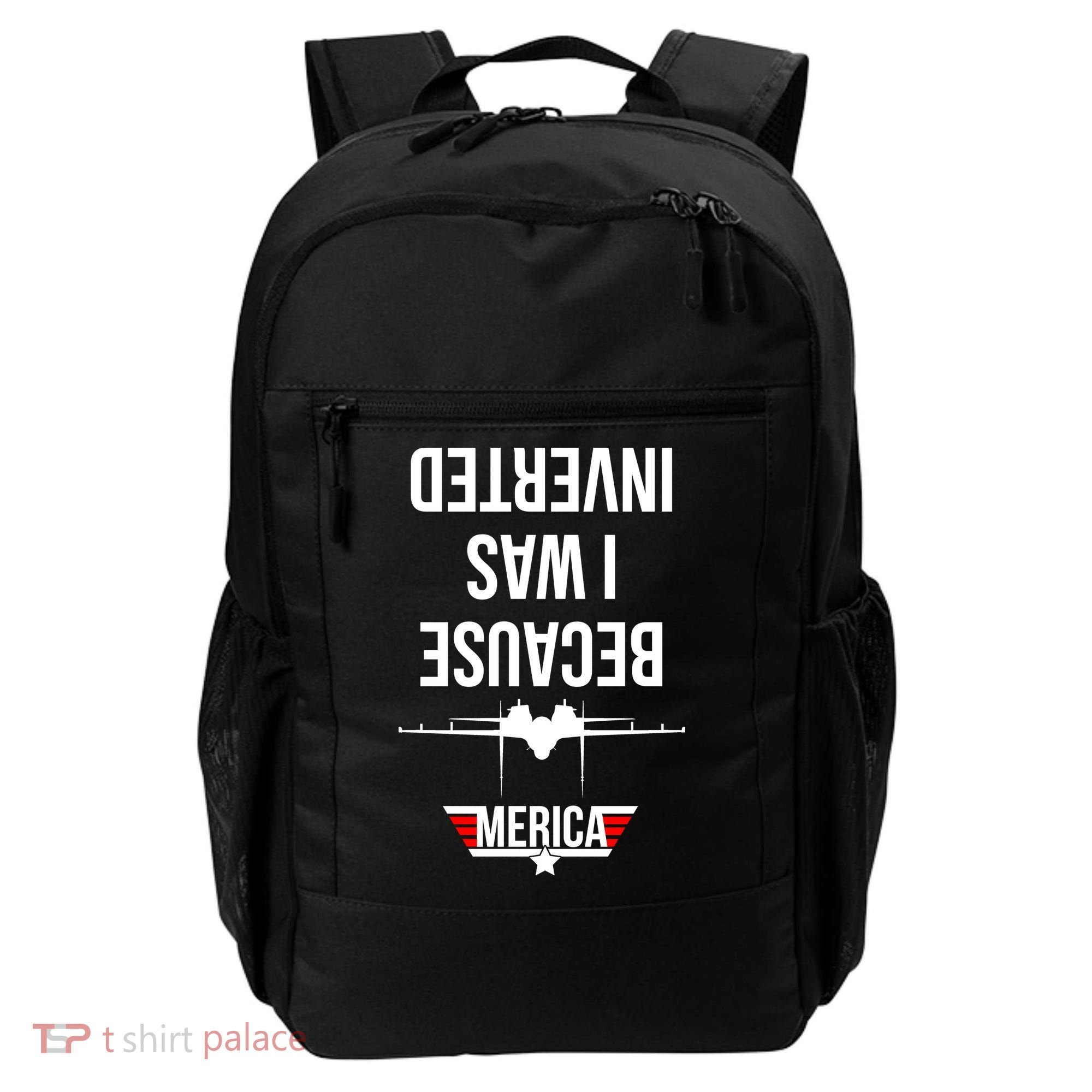 Because I Was Inverted Jet Fighter Backpack