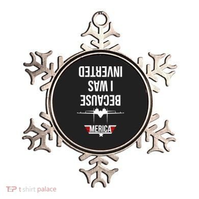 Because I Was Inverted Jet Fighter Ornament