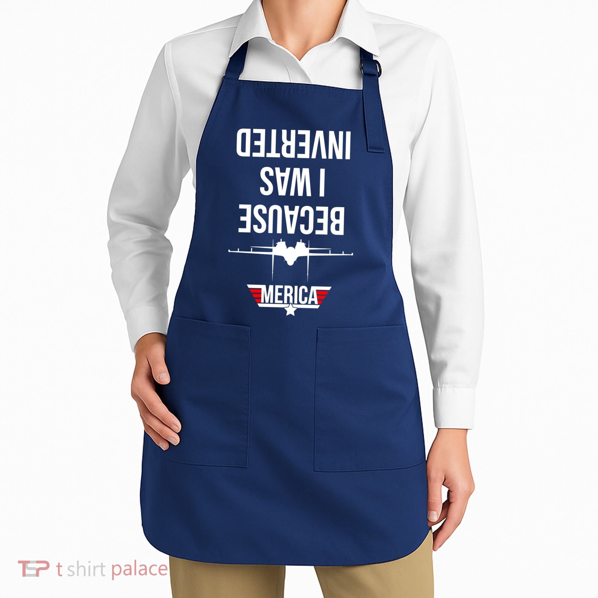 Because I Was Inverted Jet Fighter Apron