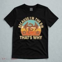 Because I'm the DM That's Why Vintage T-Shirt thumb 5