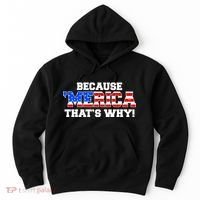 Because Merica Thats Why Hoodie thumb 0