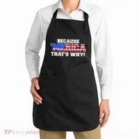 Because Merica Thats Why Apron thumb 2