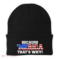 Because Merica Thats Why Beanie thumb 0