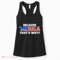 Because Merica Thats Why Women's Tank Top thumb 0