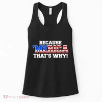 Because Merica Thats Why Women's Tank Top thumb 0