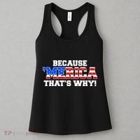 Because Merica Thats Why Women's Tank Top thumb 3