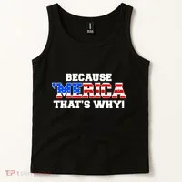 Because Merica Thats Why Tank Top thumb 2