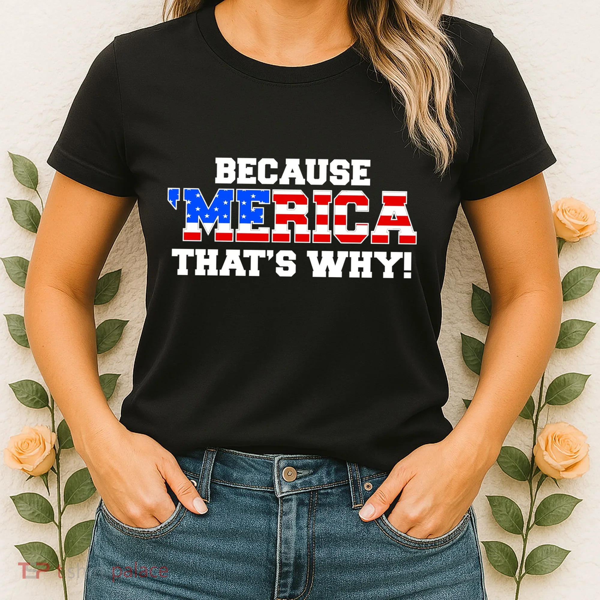 Because Merica Thats Why Women's T-Shirt