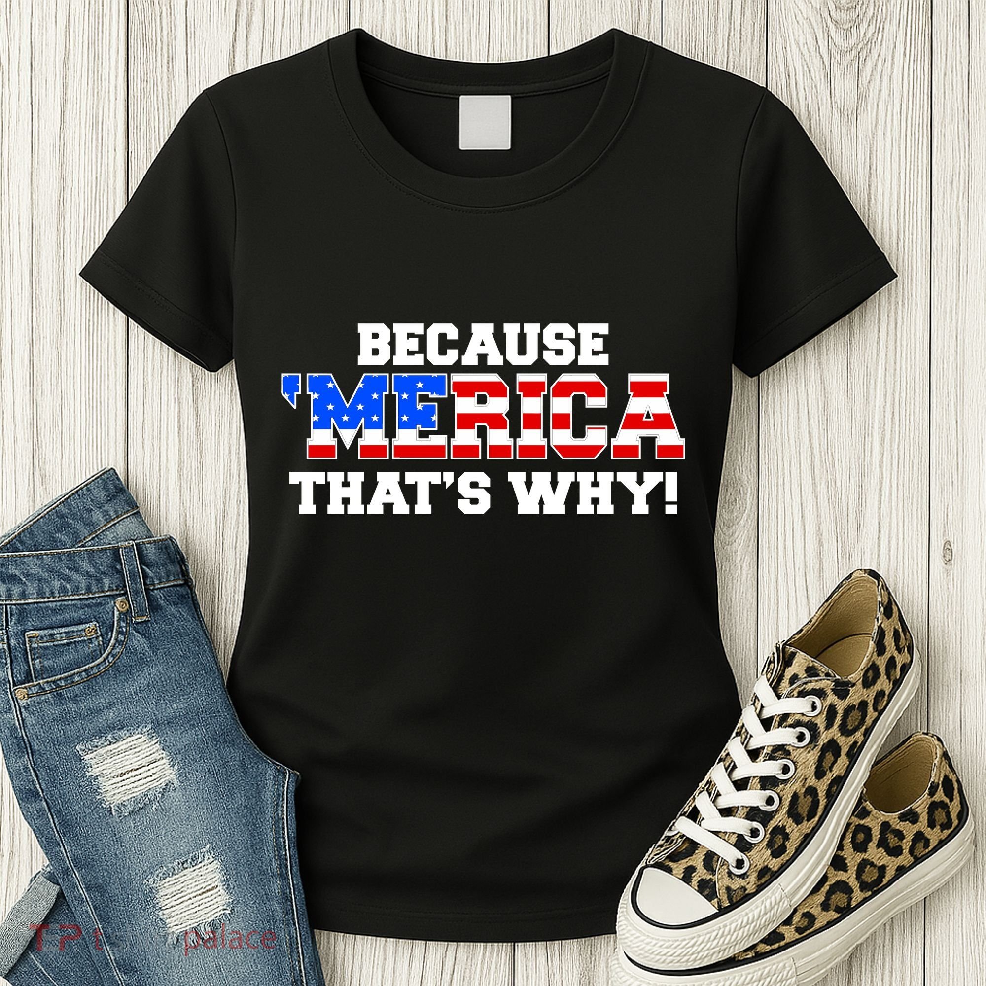 Because Merica Thats Why Women's T-Shirt