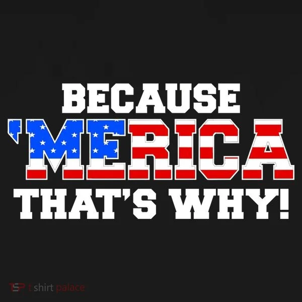 Because Merica Thats Why Kids T-Shirt