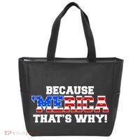 Because Merica Thats Why Tote Bag thumb 0