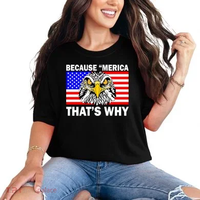 Because 'Merica That's Why! Eagle Comfort Colors T-Shirt