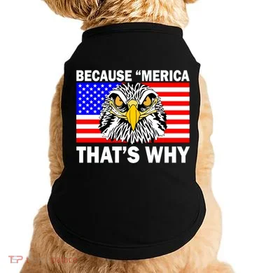 Because 'Merica That's Why! Eagle Doggie Tank
