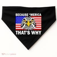 Because 'Merica That's Why! Eagle USA-Made Doggie Bandana thumb 0