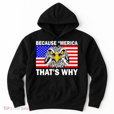 Because 'Merica That's Why! Eagle Hoodie