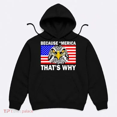 Because 'Merica That's Why! Eagle Hoodie