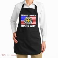 Because 'Merica That's Why! Eagle Apron thumb 2