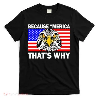 Because 'Merica That's Why! Eagle T-Shirt