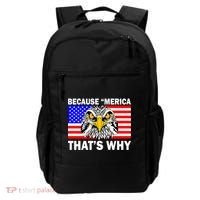 Because 'Merica That's Why! Eagle Backpack thumb 0
