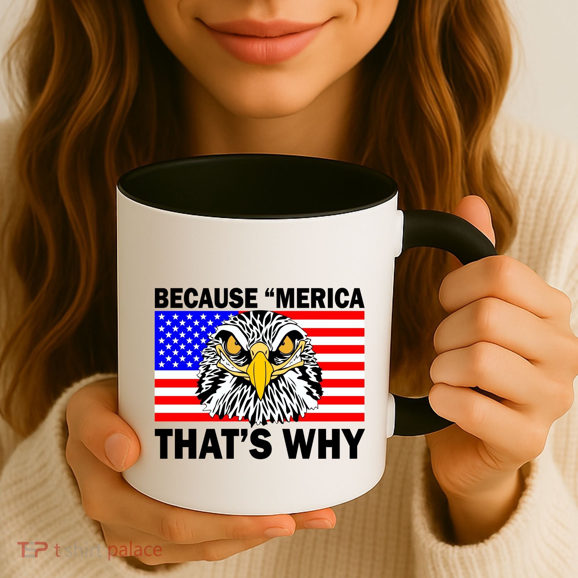 Because 'Merica That's Why! Eagle Coffee Mug