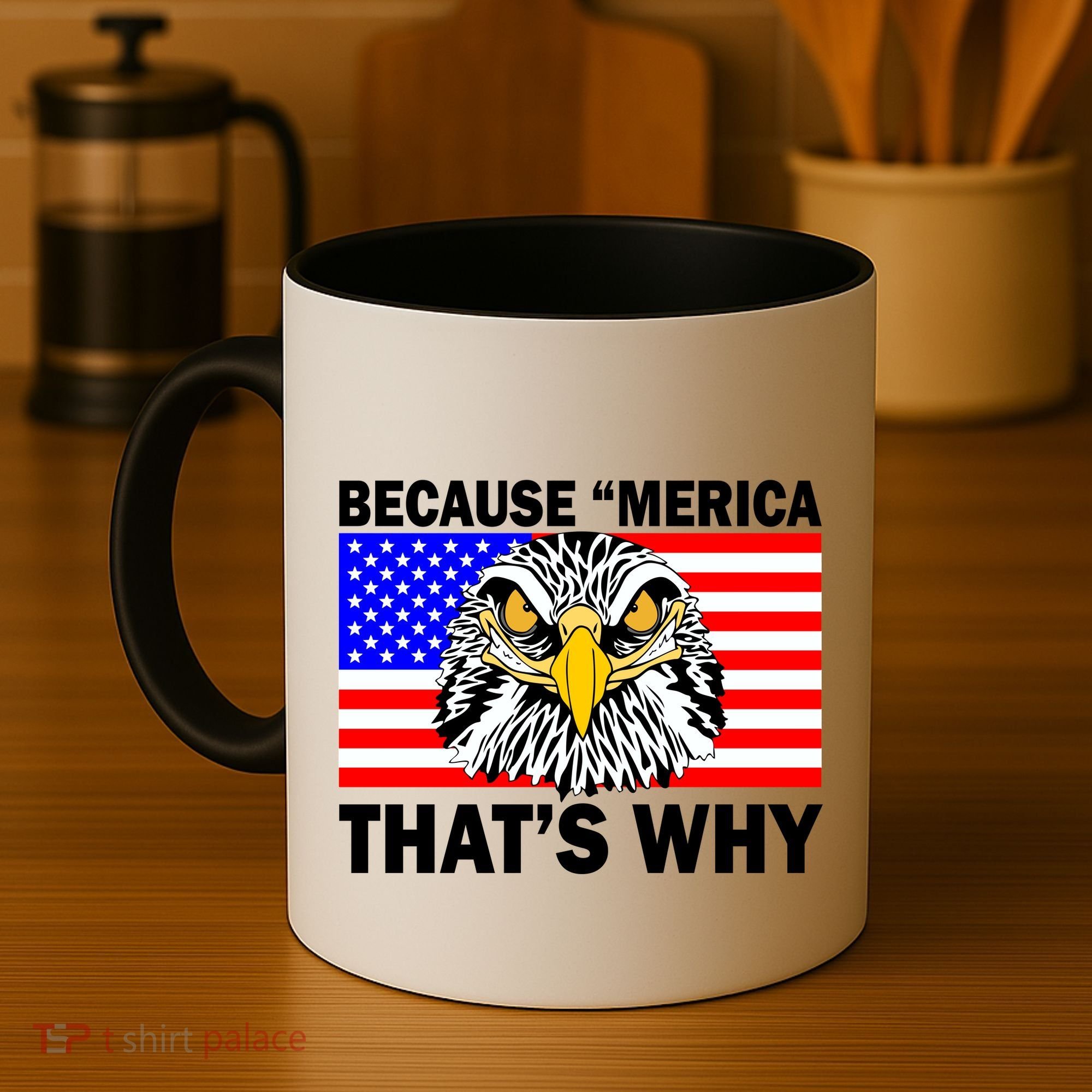 Because 'Merica That's Why! Eagle Coffee Mug