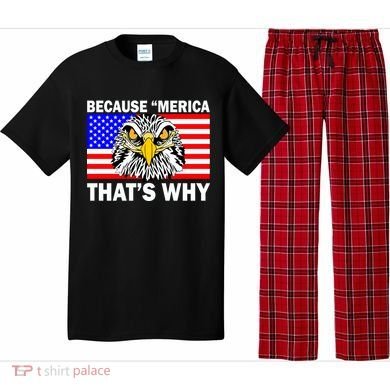 Because 'Merica That's Why! Eagle Pajama Set