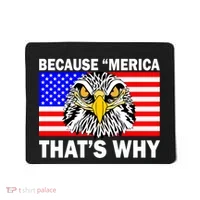 Because 'Merica That's Why! Eagle Mousepad thumb 0
