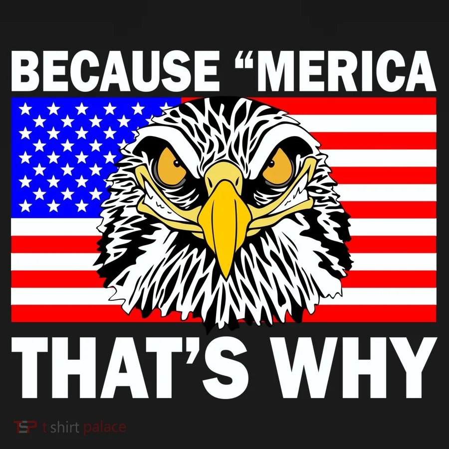Because 'Merica That's Why! Eagle Mousepad