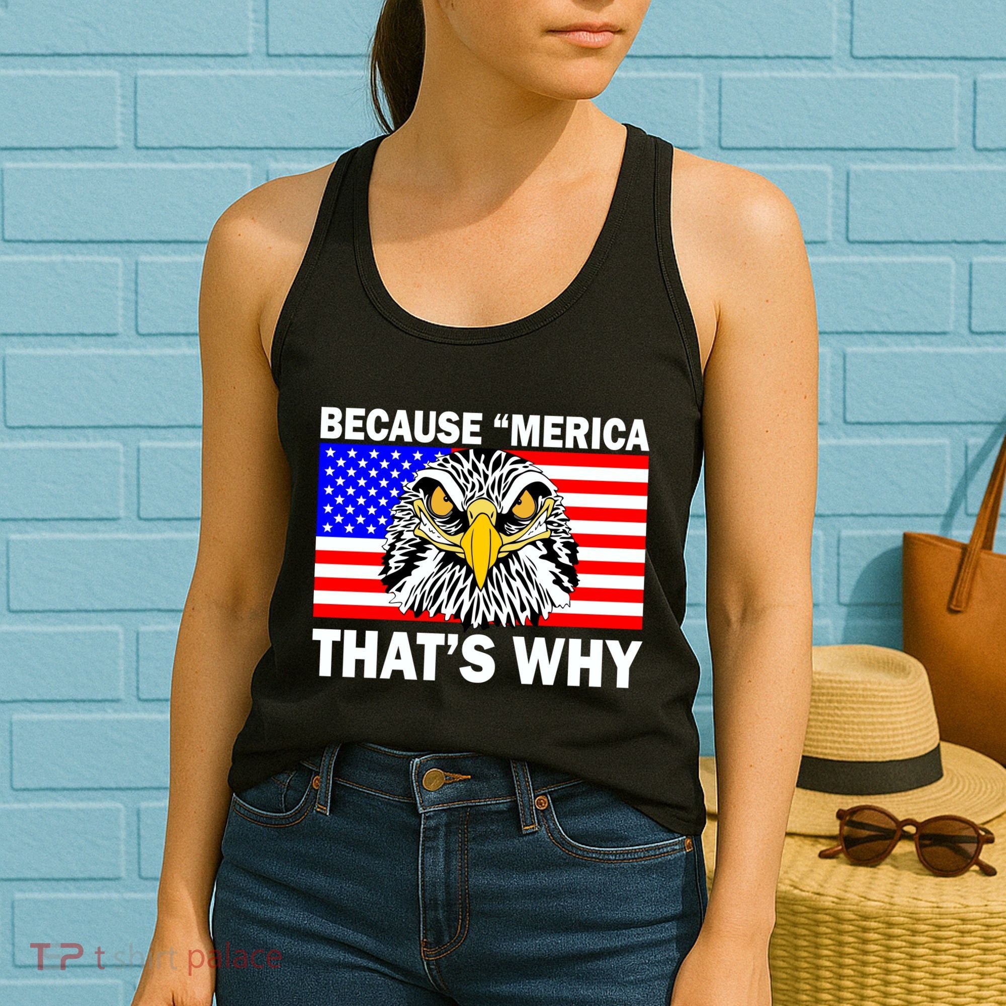 Because 'Merica That's Why! Eagle Women's Tank Top