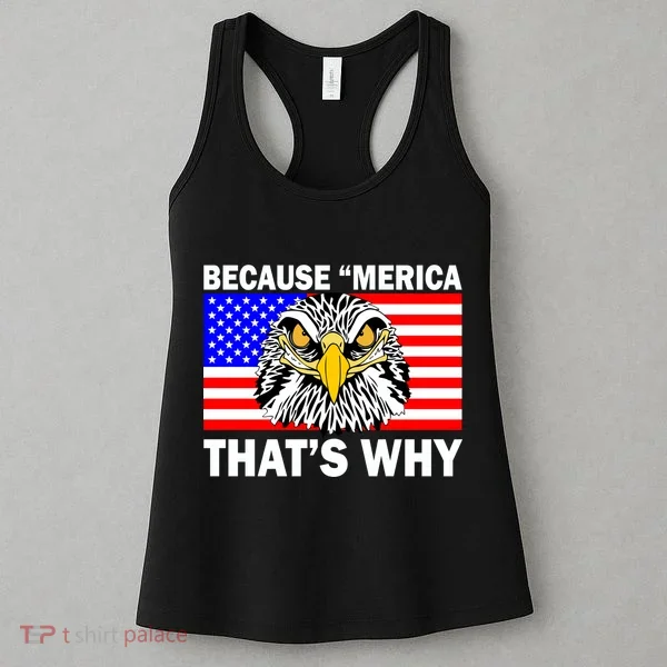 Because 'Merica That's Why! Eagle Women's Tank Top