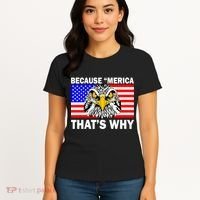 Because 'Merica That's Why! Eagle Women's T-Shirt thumb 4