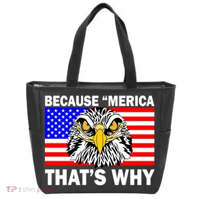 Because 'Merica That's Why! Eagle Tote Bag