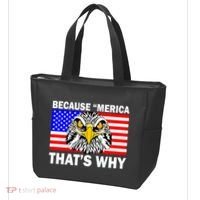 Because 'Merica That's Why! Eagle Tote Bag thumb 3