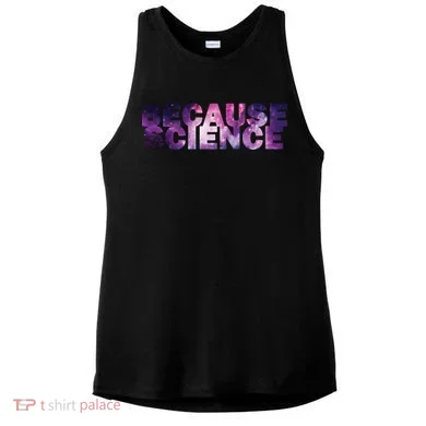 Because Science Ladies PosiCharge Tri-Blend Wicking Tank