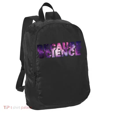 Because Science Port Authority Crush Ripstop Backpack