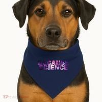 Because Science USA-Made Doggie Bandana thumb 1