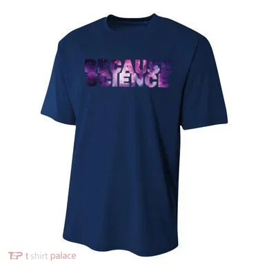 Because Science Youth Performance Sprint T-Shirt