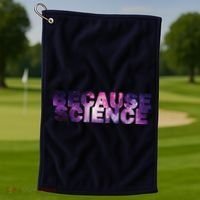 Because Science Golf Towel thumb 1