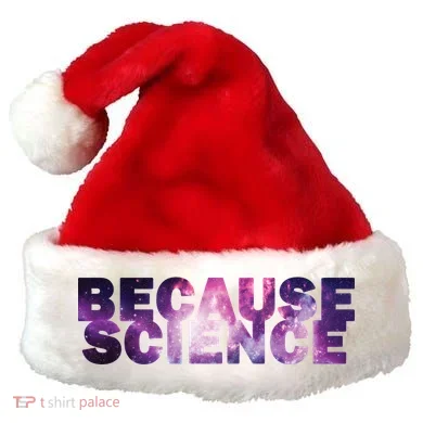 Because Science Santa Hat