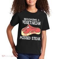 Becoming A Vegetarian is a Huge Missed Steak Kids T-Shirt thumb 2