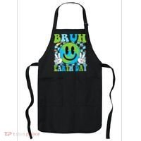 Bruh Earth Day Dabbing Earth Environmental Earth Day Apron thumb 0