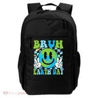 Bruh Earth Day Dabbing Earth Environmental Earth Day Backpack thumb 0