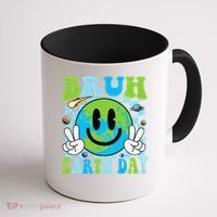 Bruh Earth Day Dabbing Earth Environmental Earth Day Coffee Mug thumb 1