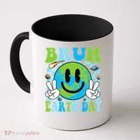 Bruh Earth Day Dabbing Earth Environmental Earth Day Coffee Mug thumb 0