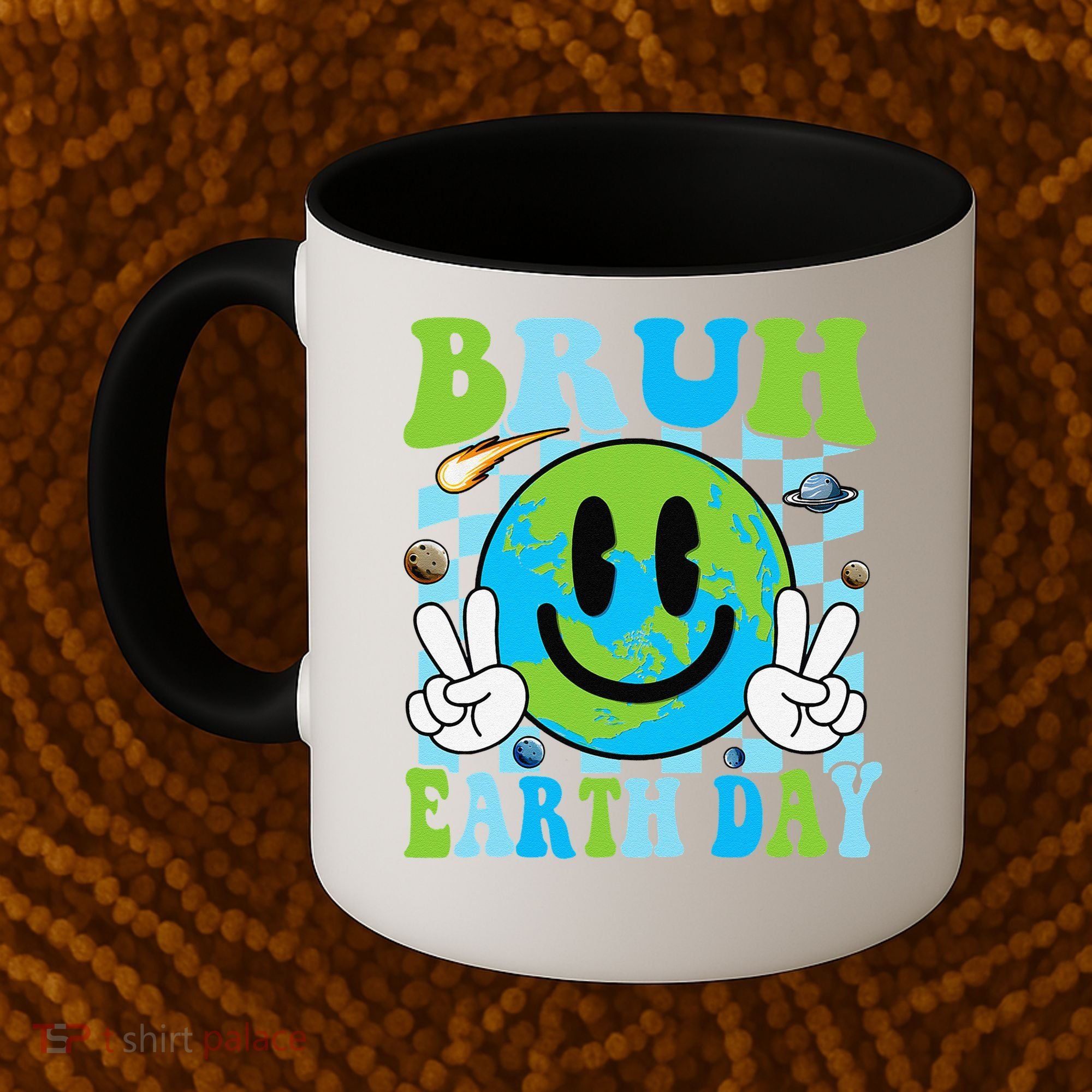 Bruh Earth Day Dabbing Earth Environmental Earth Day Coffee Mug