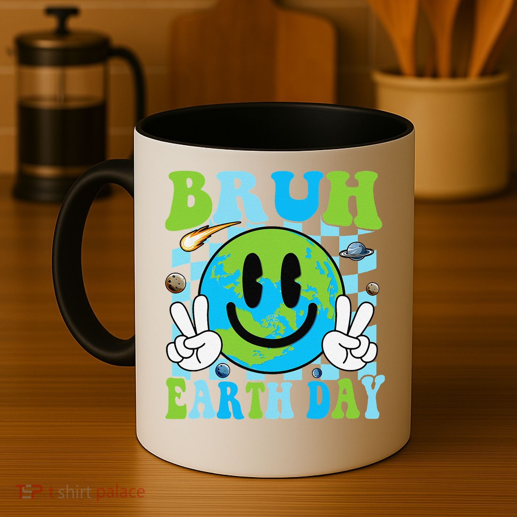 Bruh Earth Day Dabbing Earth Environmental Earth Day Coffee Mug