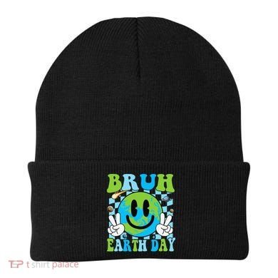 Bruh Earth Day Dabbing Earth Environmental Earth Day Beanie