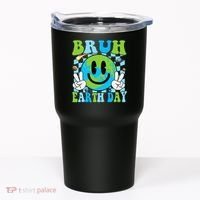 Bruh Earth Day Dabbing Earth Environmental Earth Day Tumbler thumb 0