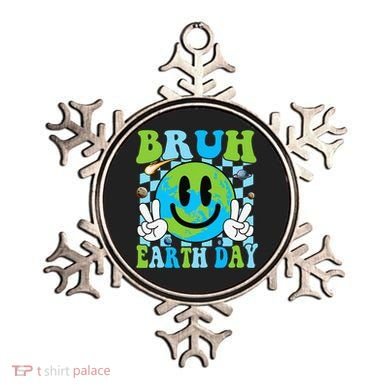 Bruh Earth Day Dabbing Earth Environmental Earth Day Ornament
